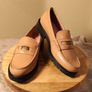 FREE PEOPLE Leather Liv Loafers